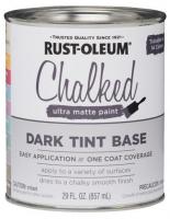 Меловая база для колеровки CHALKED ULTRA MATTE PAINT, насыщенные цвета 0,946 л