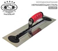 Гладилка OLEJNIK PREMIUM  356x120x0,4  из нержавеющей закаленной  стали  Mtdium Flex  0,4 мм, ручка двухкомпонентная