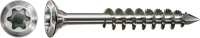 Шуруп (саморез) 4.5х50 (нержавеющая сталь A2, потайная головка, неполная резьба, T-STAR plus, бита T20, 4CUT) 200 штук  