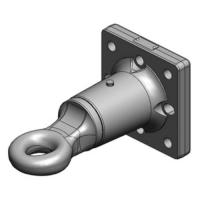 Петля сцепная с фланцем поворотная Scharmuller 00.654.43.0-A02