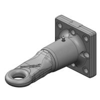 Петля сцепная с фланцем поворотная Scharmuller 00.654.48.1-A02