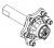 Полуось ADR S66LR600003 (безтормозная)