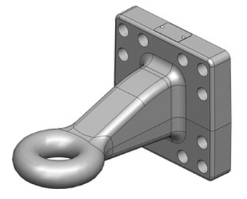Петля сцепная с фланцем Scharmuller 00.665.43.1-A02