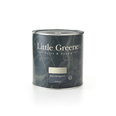 Масляная краска Little Greene Tom’s Oil Eggshell, полуматовая (яичная скорлупа) для наружных работ, 1 л