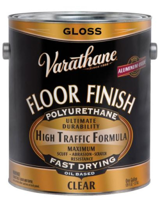 Полиуретановый лак для пола на масляной основе Premium Floor Finish Глянцевый (3,78 л)