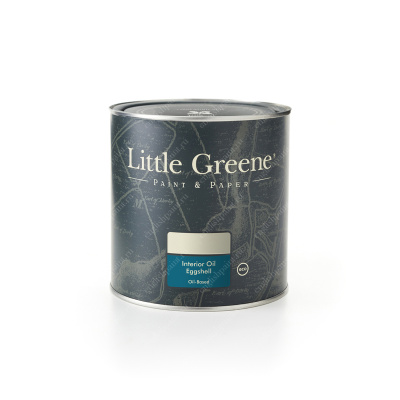 Масляная краска Little Greene Interior Oil Eggshell полуматовая (яичная скорлупа), 1 л