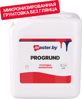 Грунтовка master.by PROGRUND акрилатная 1 л