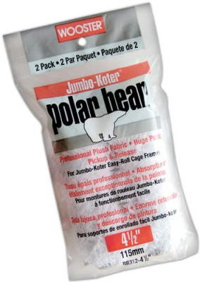 Мини-валик малярный POLAR BEAR JUMBO-KOTER (набор 2 шт.) RR312-4 1/2