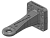 Петля сцепная с фланцем  Scharmuller жесткое кольцо D=50mm (усиленное)  00.665.42.1-A02