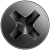 Шуруп (саморез) GIX A 3.9 x55 мм (тонкая полная резьба, трубная головка, крестообразный паз H, острие иглы, фосфорно-черный) 200 шт Шуруп (саморез) GIX A 3.9 x55 мм (тонкая полная резьба, трубная головка, крестообразный паз H, острие иглы, фосфорно-черный) 200 шт