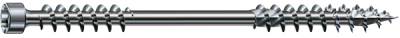 Шуруп (саморез) SPAX-Iso, 10 x 290  мм 50 штук/уп (оцинк., цилиндрическая головка,T-STAR plus T50,4CUT, WIROX, крепежная резьба) 