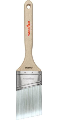 Тонкая кисть со скошенной щетиной - SILVER TIP® 5228-2