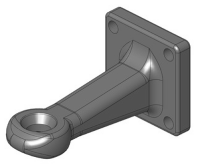 Петля сцепная с фланцем Scharmuller  00.664.21.0-A02