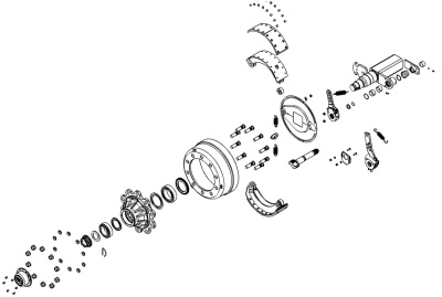 Ось ADR AS2XJ1XA012